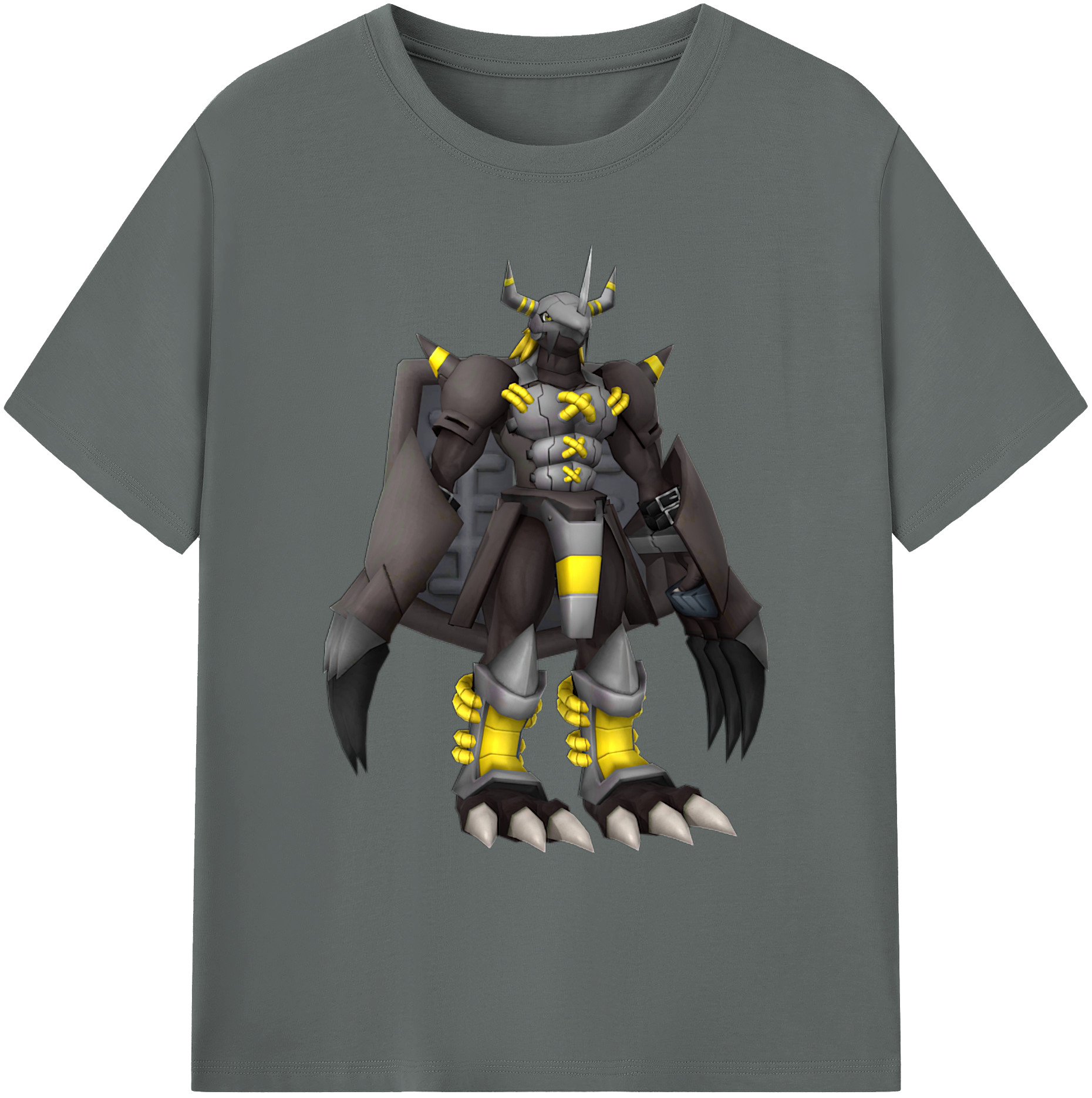（画像用） Digimon デジタルモンスター/デジモン 綿100％ メンズ半袖Tシャツ｜肌触りやわらか＆通気性